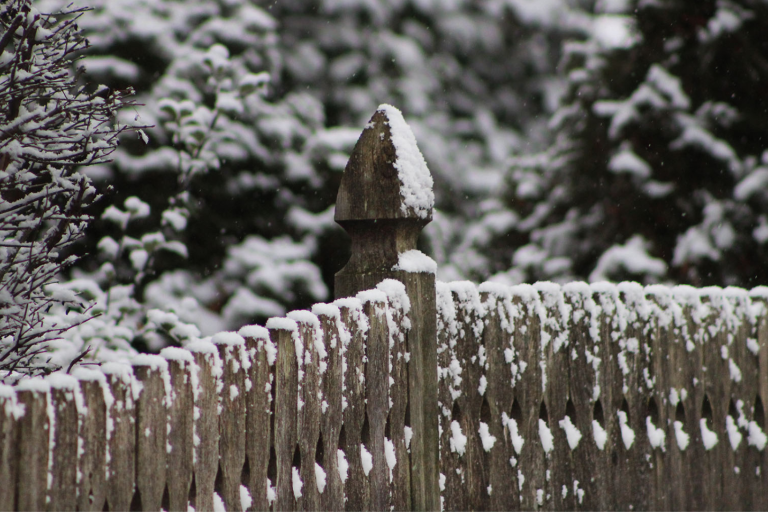 Prepare Fence for Winter