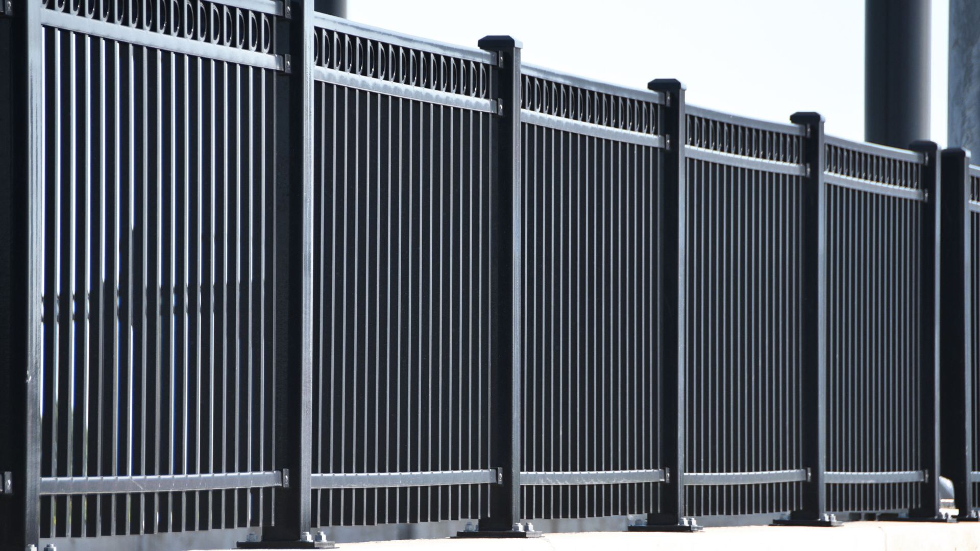 perimeter fence design elegant