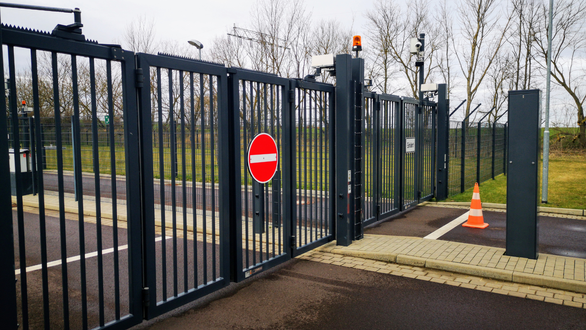 security fence