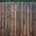 wooden fence