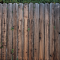 wooden fence